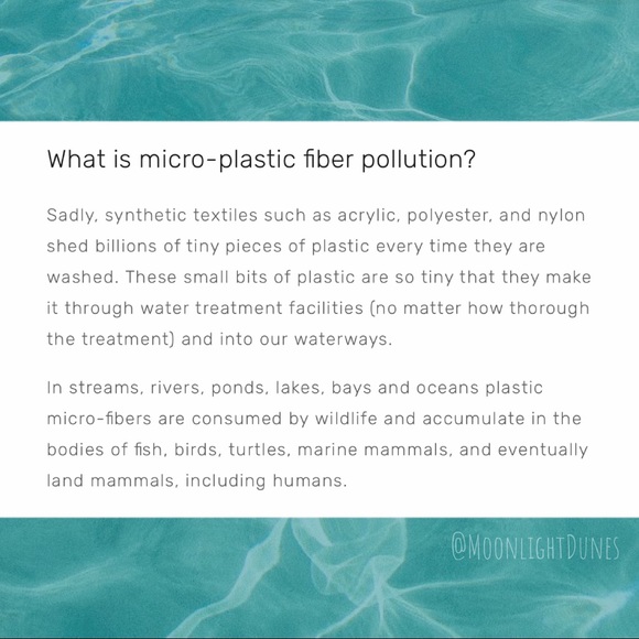 100% Cotton. Free of micro-plastic fiber pollution - Picture 3 of 4